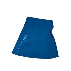 Jipsi tree turquoise cotton skirt nature inspired